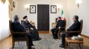 دیدار سید حسن خمینی و سرپرست ریاست جمهوری