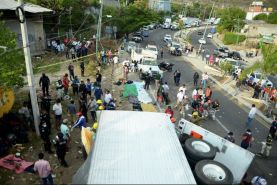 حداقل 50 کشته در حادثه تصادف کامیون در مکزیک