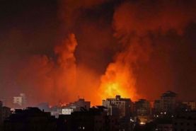 رژیم صهیونیستی جنوب و شمال غزه را هدف قرار داد