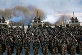 استقرار ۶۰۰۰۰ نیروی نظامی چین در مرز با هند