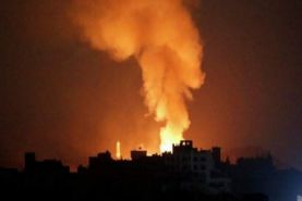 حمله جنگنده های سعودی به یمن