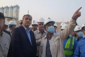 آغاز عملیات بتن‌ریزی دیواره راکتور واحد دوم نیروگاه بوشهر